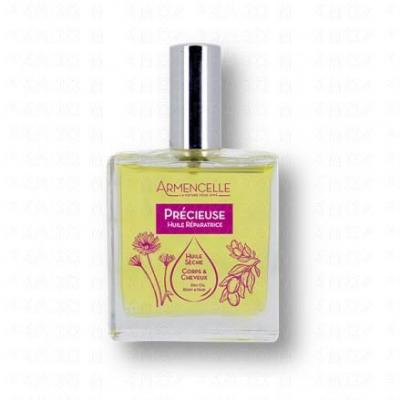 ARMENCELLE Huile Pr&eacute;cieuse Corps Naturel flacon pompe verre 100ml