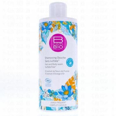 BCOMBIO Hygi&egrave;ne corps - Shampooing douche bio 500ml