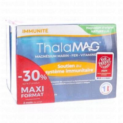 BIOCODEX Thalamag Soutien au syst&egrave;me immunitaire lot de 2 * 60 g&eacute;lules