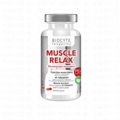 BIOCYTE Longevity Articulations - Muscle Relax 45 g&eacute;lules
