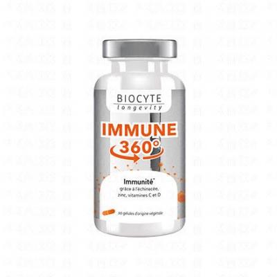 BIOCYTE Longevity Energie & Vitalit&eacute; - Immune 360&deg; 30 g&eacute;lules