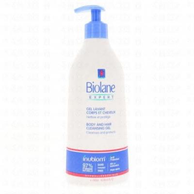 Biolane Gel Lavant Corps/Cheveux 500Ml