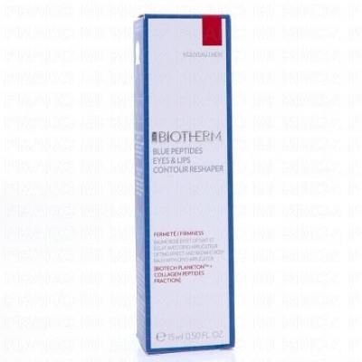 Biotherm Blue Peptides cr&egrave;me yeux et l&egrave;vres raffermissante anti-rides