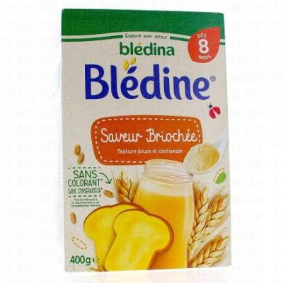 Bl&eacute;dina Bledine Saveur Brioch&eacute;e 400 g Des 8 Mois - Bo&icirc;te 400 g