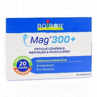 Boiron Mag'300+ Bo&icirc;te de 80 Comprim&eacute;s - Bo&icirc;te 80 comprim&eacute;s
