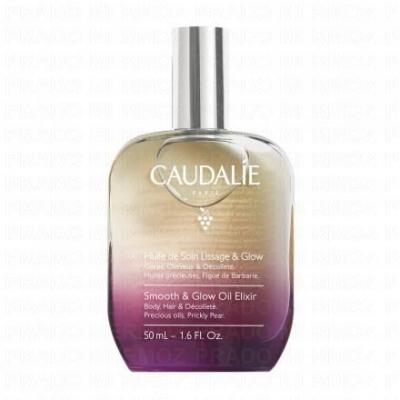 Caudalie Huile de Soin Lissage & Glow Corps Cheveux D&eacute;collet&eacute; 50 ml - Flacon-Vaporisateur 50 ml