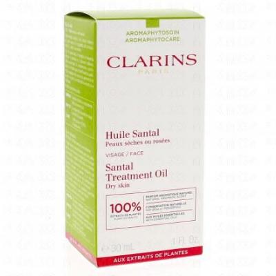 Huile visage apaisante Santal - Clarins