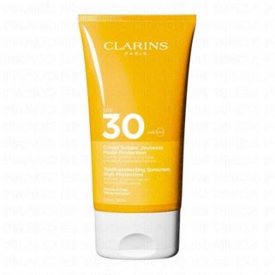 CLARINS Cr&egrave;me solaire jeunesse haute protection SPF30 Corps 150ml