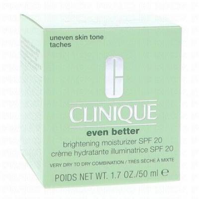 CLINIQUE Even Better Cr&egrave;me Hydratante Illuminatrice - SPF 20 50ml