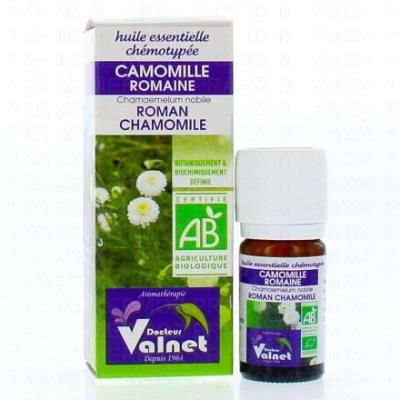 DOCTEUR VALNET Huile essentielle de camomille romaine bio flacon 5ml
