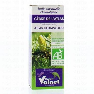 DOCTEUR VALNET Huile essentielle de C&egrave;dre de l'Atlas Bio flacon 10 ml