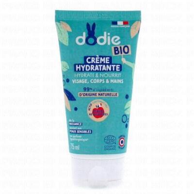 Dodie Cr&egrave;me Hydratante Bio - Hydrate & Nourrit - 75 ml - Tube 75 ml