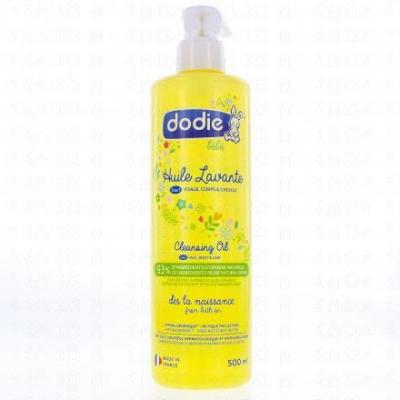 Huile lavante bebe 3 en 1 500ml Visage corps et cheveux Dodie