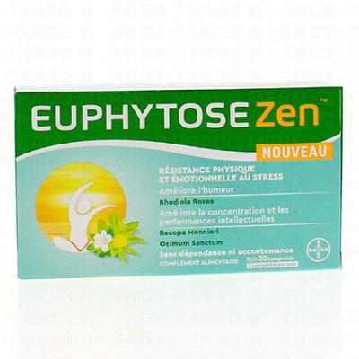 Bayer Euphytose Zen 30 Comprim&eacute;s
