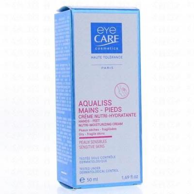 Cr&egrave;me nutri-hydratante Aqualiss Mains-Pieds 50ml Eye Care Cosmetics