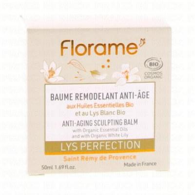FLORAME Lys Perfection - Baume remodelant anti-age bio 50 ml