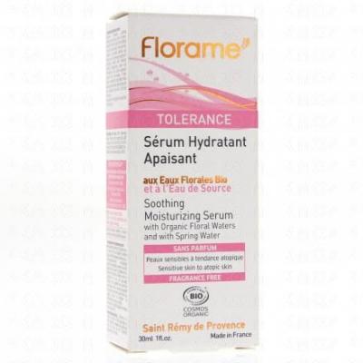 Serum Hydratant Apaisant Bio Tolerance Peaux Sensibles 30ml Florame