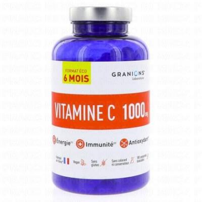 Granions Vitamine C 1000 mg 180 Comprim&eacute;s - Pot 180 comprim&eacute;s