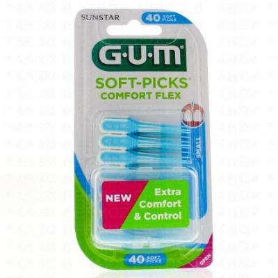 Gum Brossette Interdentaire Soft Picks Original Small 40 unit&eacute;s