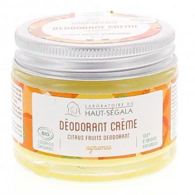 Haut-S&eacute;gala D&eacute;odorant Cr&egrave;me Agrumes Bio 50g