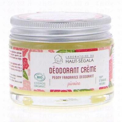 HAUT SEGALA D&eacute;odorant cr&egrave;me bio pivoine 50g