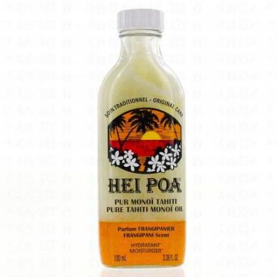 Hei Poa Pur Mono&iuml; Frangipanier 100 ml - Bouteille 100 ml