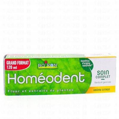 HOMEODENT soin complet dents et gencives citron tube 120ml