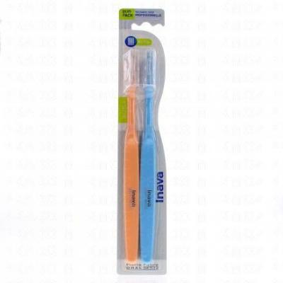 Brosse &Agrave; Dents Inava Souple Pierre Fabre - Le Lot De 2 Brosses &Agrave; Dents