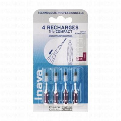 Inava&reg; Recharge de brossettes interdentaires 1,8 mm Violet