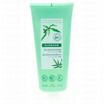 Klorane DOUCHE - Gel Douche Nutrifif S&egrave;ve de Bambou, 200ml