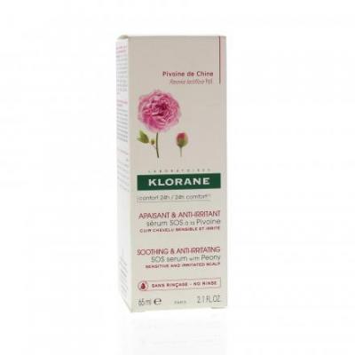 Klorane S&eacute;rum SOS Apaisant et Anti-irritant &agrave; la Pivoine 65 ml