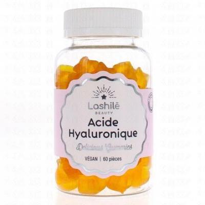 Lashil&eacute; Beauty Acide Hyaluronique Soin de la peau 60 gummies