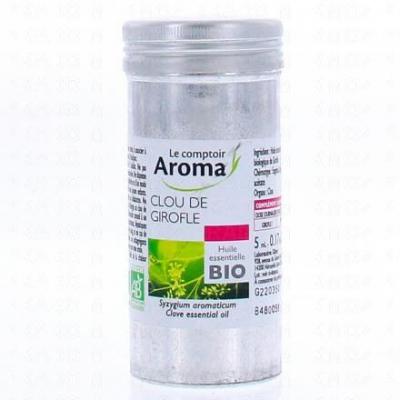 Le Comptoir Aroma Huile Essentielle Clou de Girofle Bio 5ml