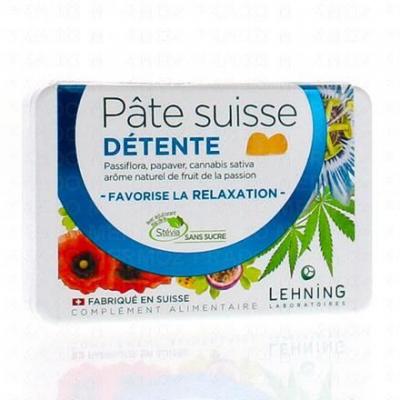 Compl&eacute;ment alimentaire P&acirc;te Suisse D&eacute;tente 50 g Lehning
