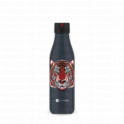 LES ARTISTES Bouteille isotherme 500ml tigre