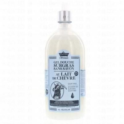 Gel Douche 1l Au Lait De Ch&egrave;vre Les Petits Bains De Provence