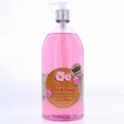 Les Petits Bains de Provence Savon Liquide 1L Fleur de Cerisier