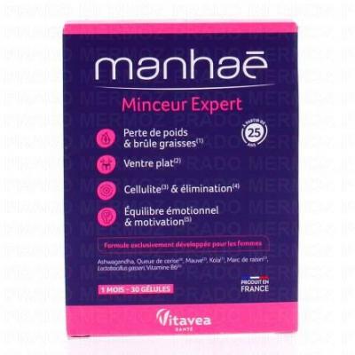 Compl&eacute;ment Alimentaire Minceur Expert Manhae - La Bo&icirc;te De 30 G&eacute;lules