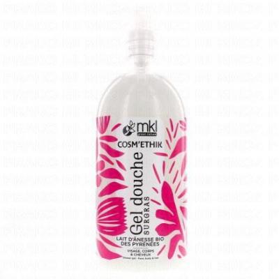 MKL Green Nature Cosm'Ethik Gel Douche Lait d'Anesse du Gers 1 Litre
