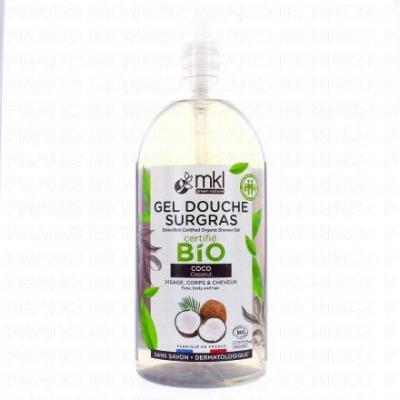 Mkl Green Nature Gel Douche Bio** 1 l Coco - Flacon-Pompe 1000 ml