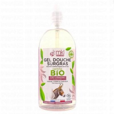 MKL Gel douche lait d'&acirc;nesse bio flacon 1l