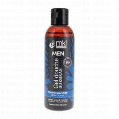 Mkl Gel Douche Homme Marine Sauvage Bio 100ml