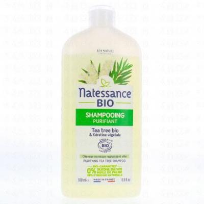 NATESSANCE Shampooing&Eacute;quilibrant Purifiant Tea Tree bio 500ml