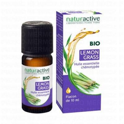 Naturactive Huile Essentielle Lemon Grass (Cymbopogon flexuosus) 10 ml