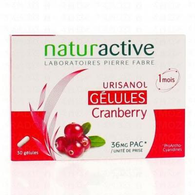 NATURACTIVE Urisanol Cranberry bo&icirc;te de 30 g&eacute;lules