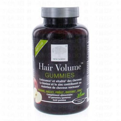Hair Volume 60 Gummies Croissance Et Vitalite Des Cheveux New Nordic