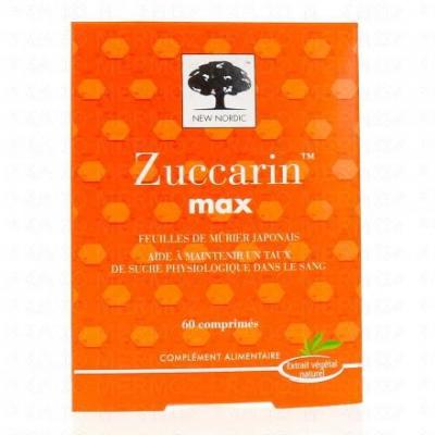 NEW NORDIC Zaccarin murier bo&icirc;te 60 comprim&eacute;s