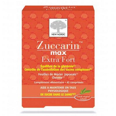 New Nordic Zuccarin (Max) Extra Fort 45 Cp - Bo&icirc;te 45 comprim&eacute;s