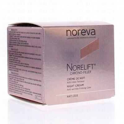 Noreva Norelift Chrono-Filler Cr&egrave;me de Nuit Anti-Rides Tenseur 50 ml