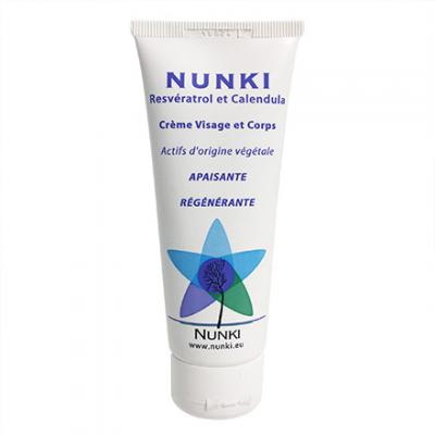 NUNKI Cr&egrave;me visage et corps resveratrol et calendula tube 75ml